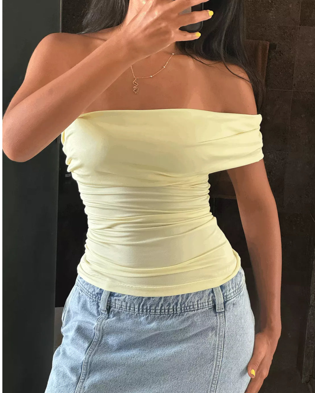 One Shoulder Top